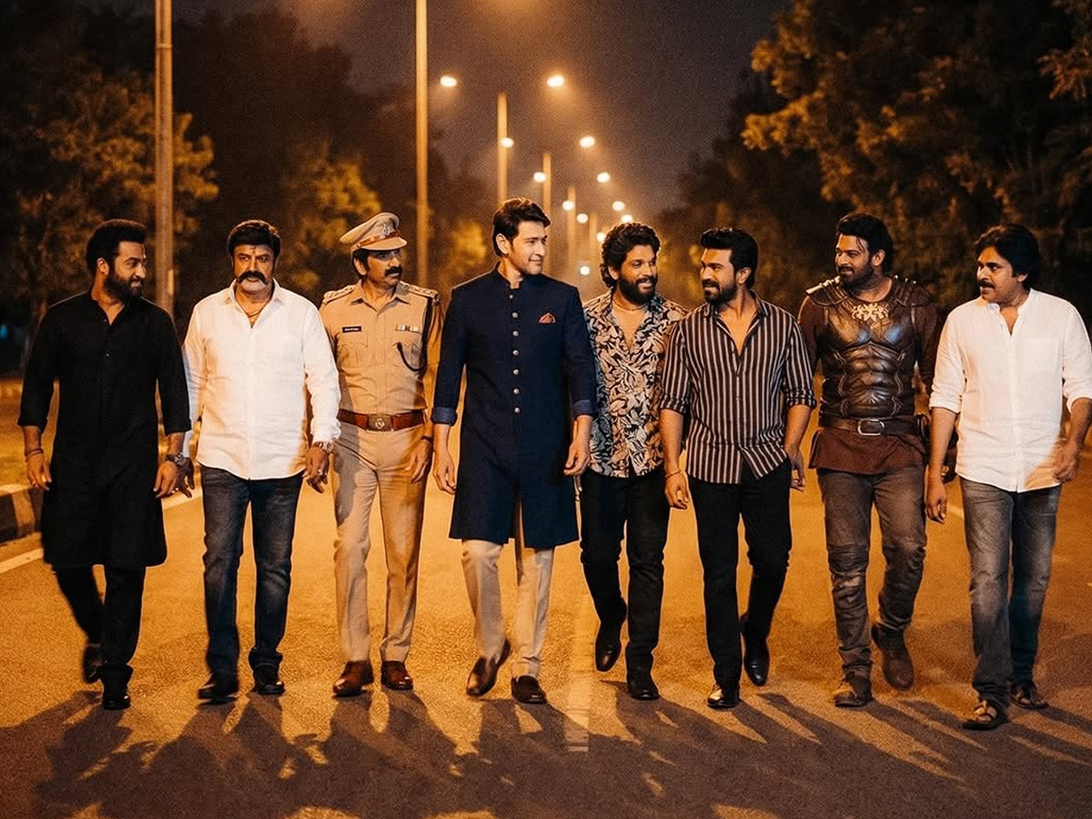 Beautiful AI Generated Pictures Of Our Tollywood Actors Photos9