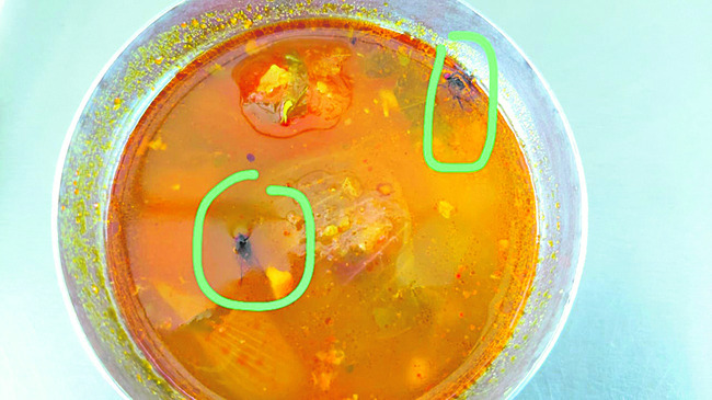 సాంబారు, సేమియాలో ఈగలు 3