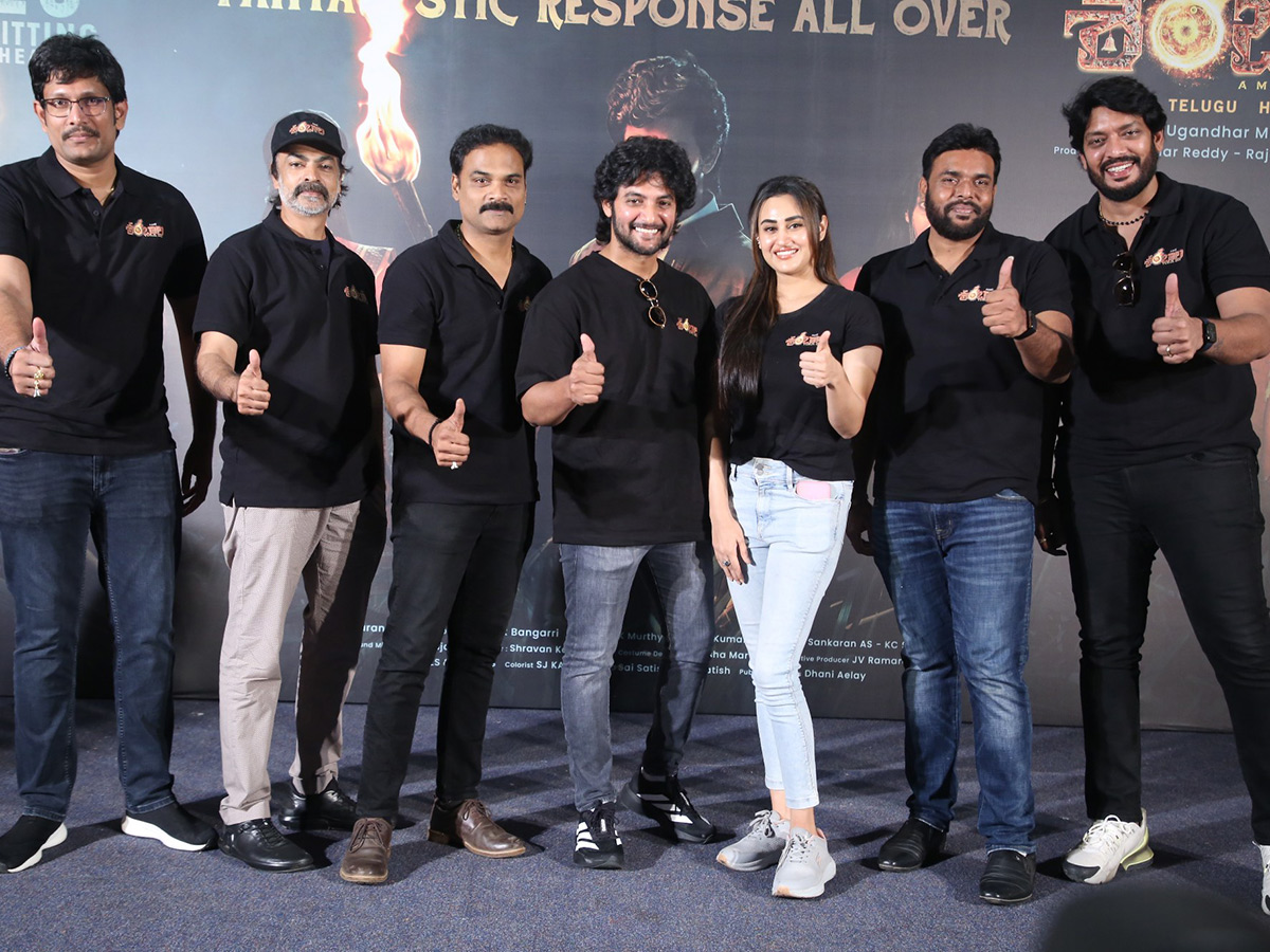 Aadi Sai Kumar Shambhala Movie Trailer launch Photos8