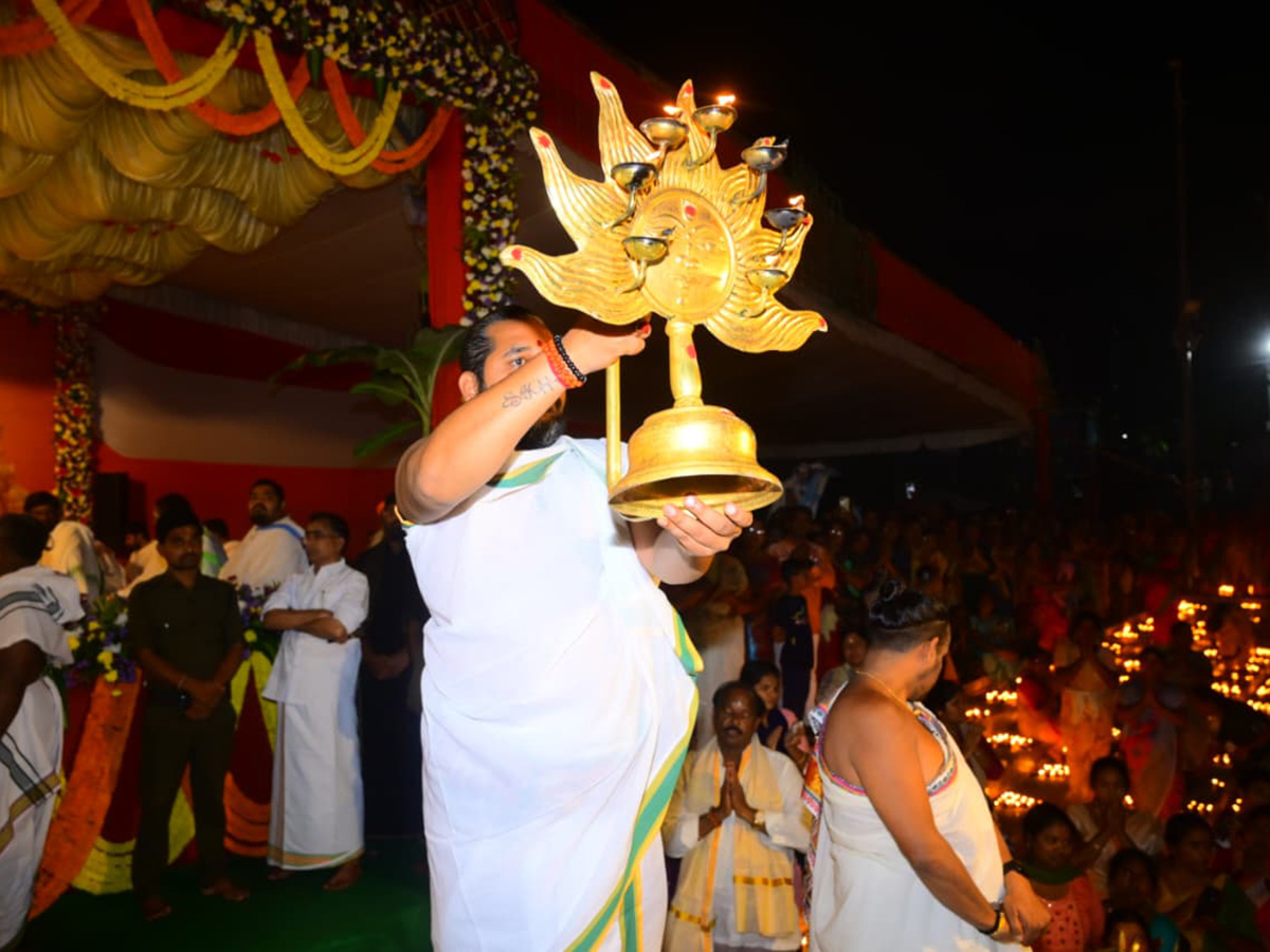 Devotional : Laksha Deepotsavam In Srisailam Photos11