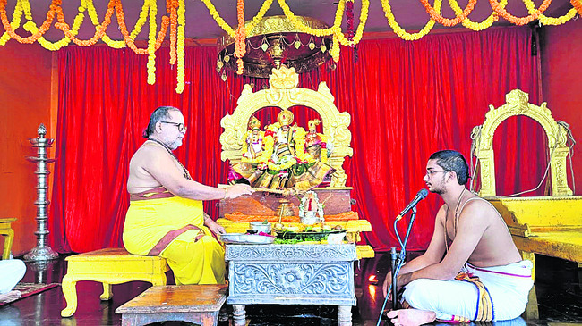 నేత్రపర్వంగా రామయ్య నిత్యకల్యాణం1