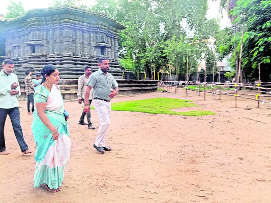 కార్తీక పౌర్ణమికి ఏర్పాట్లు1