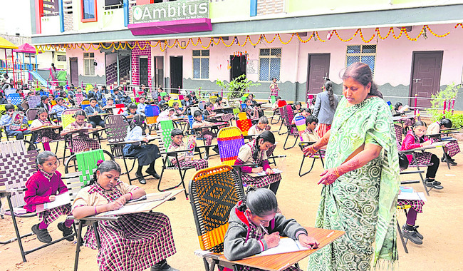 ప్రతిభను వెలికి తీసేందుకే..2