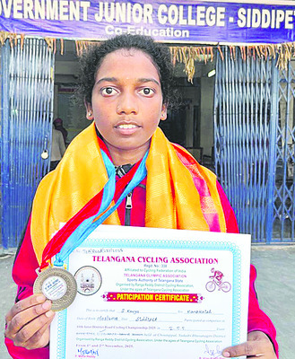 సైక్లింగ్‌లో పతకాల వేట1