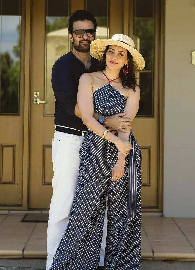 Kajal Aggarwal chills on family vacation trip photos11