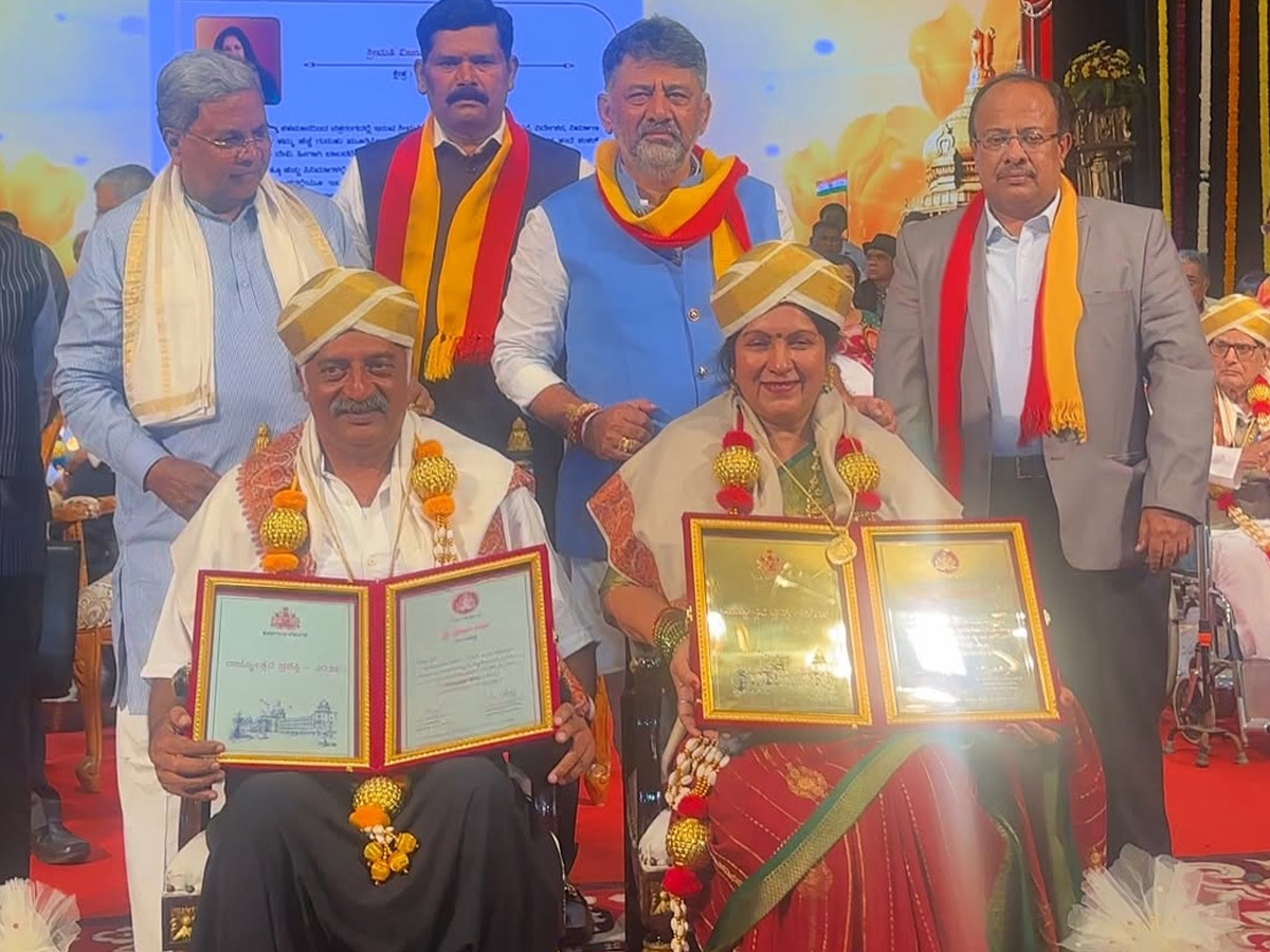 Karnataka government Honours Prakash Raj PHotos1