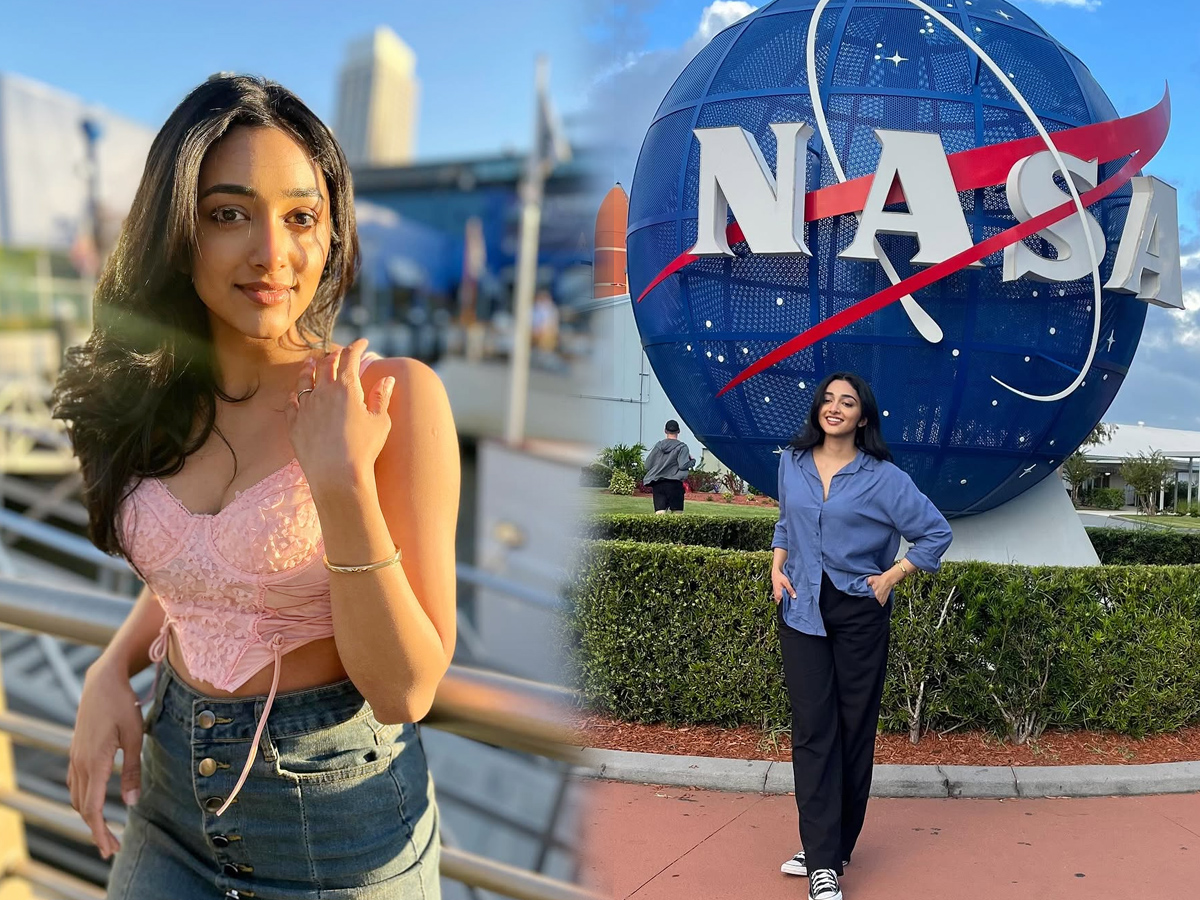 Kannappa heroine Preethi Mukundan in New York.. photos1