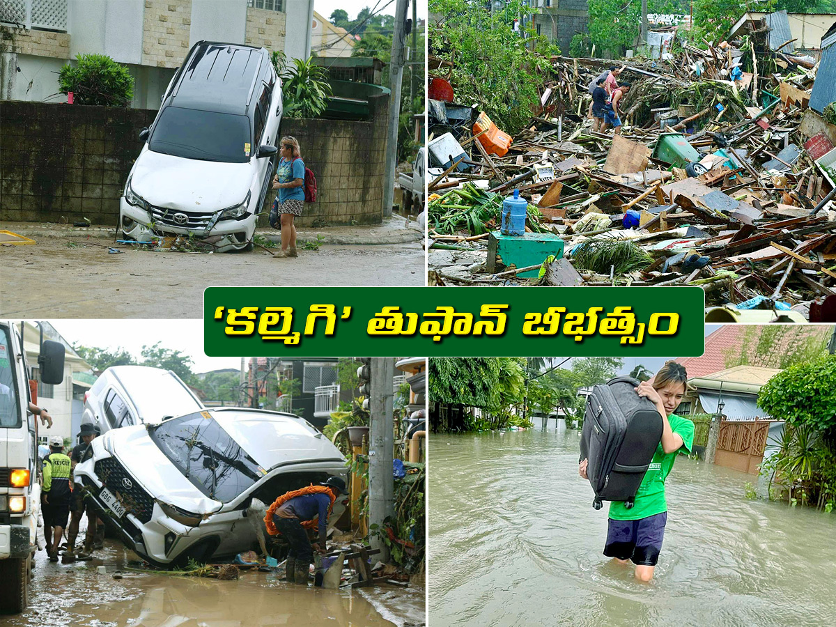 Typhoon Kalmaegi Affects Philippines Photos1