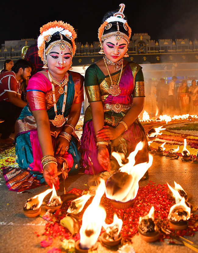 Devotional : Koti Deepothsavam in Vijayawada's Kanaka Durga Temple17