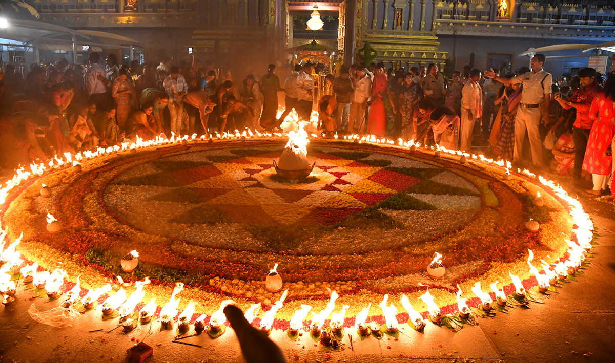Devotional : Koti Deepothsavam in Vijayawada's Kanaka Durga Temple2