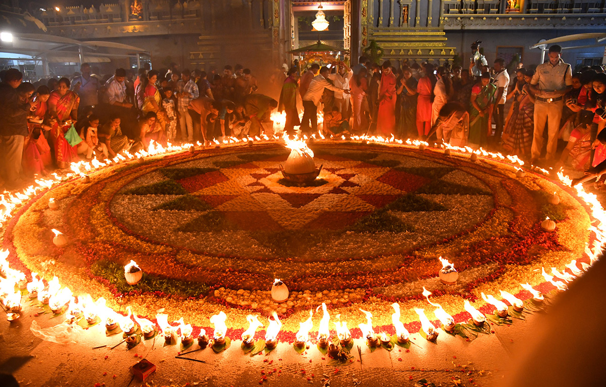Devotional : Koti Deepothsavam in Vijayawada's Kanaka Durga Temple4
