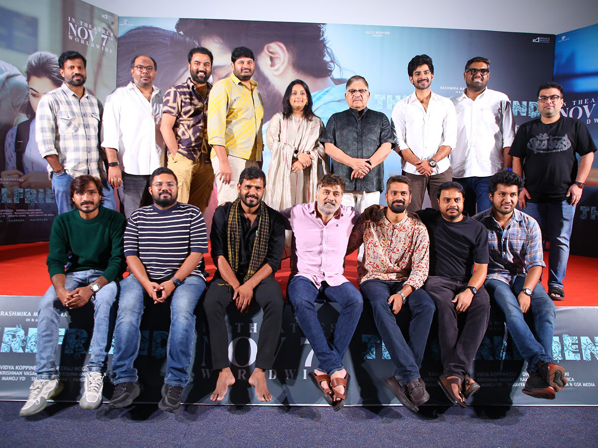 Rashmika The Girlfriend Movie Pre Release Press Meet Photos13