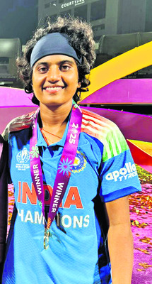 నేడు కడపకు శ్రీచరణి! 1