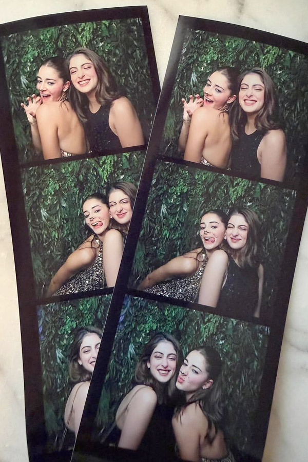 Bollywood Beauty Ananya Panday Attended Her Friend Wedding Photos16