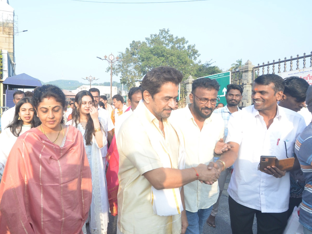 Celebrities and Politicians Visited Tirumala Temple Photos16