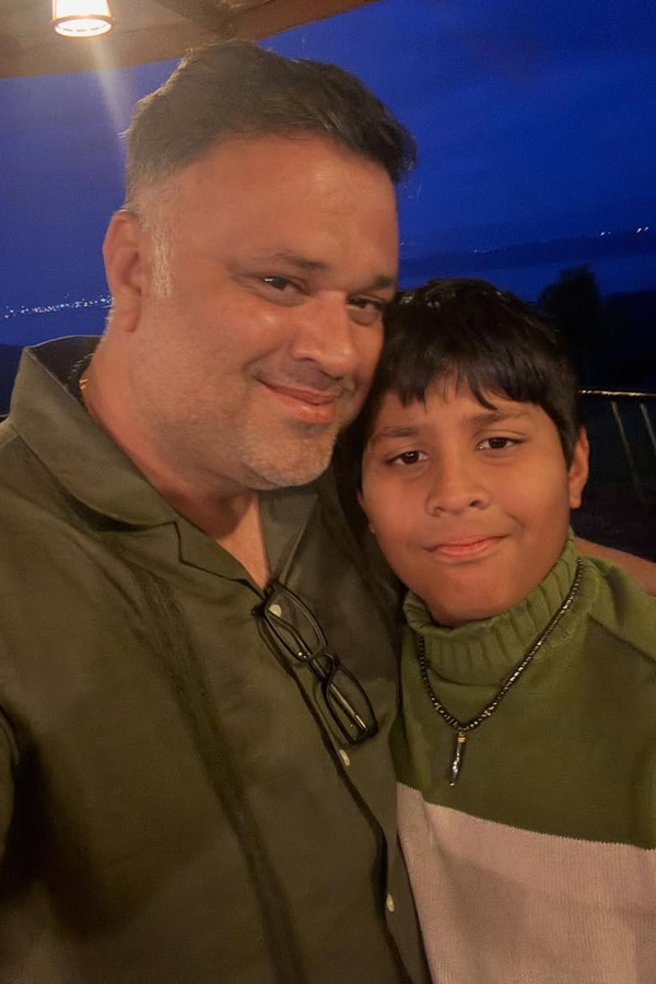 Anchor Anasuya Son Ayanssh Bharadwaj birthday celebrations Photos8