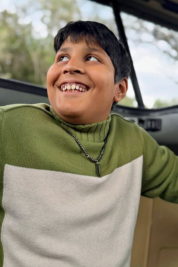 Anchor Anasuya Son Ayanssh Bharadwaj birthday celebrations Photos10