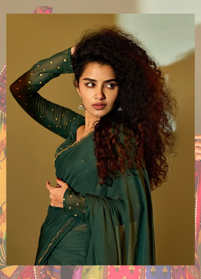 Anupama Paradha movie poses in a colorful dress (photos)16