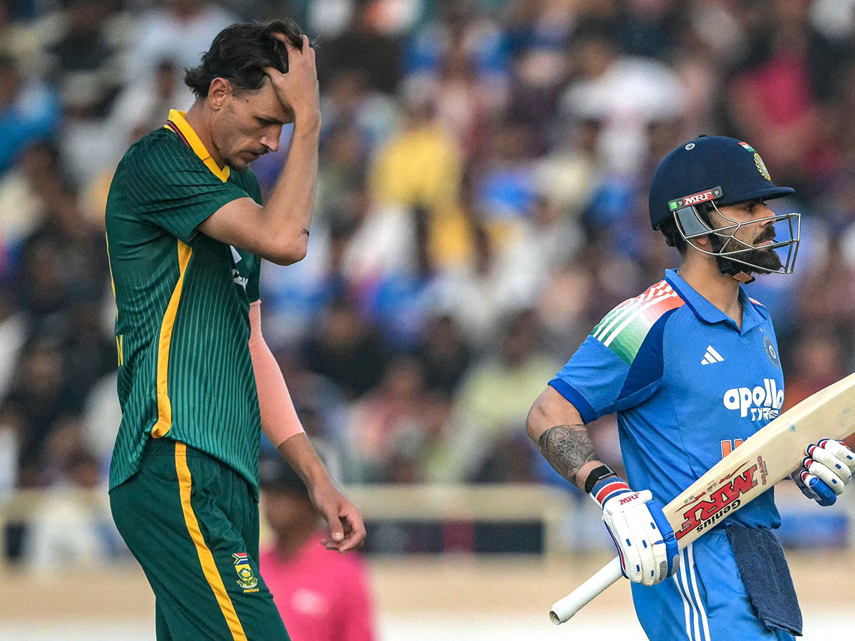 First One Day international Cricket Match India and South Africa18