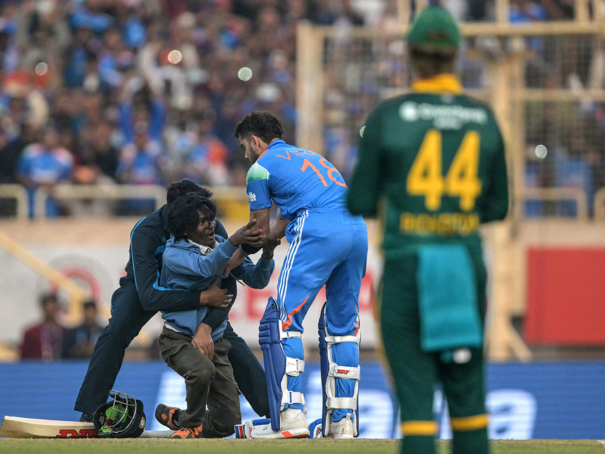 First One Day international Cricket Match India and South Africa25