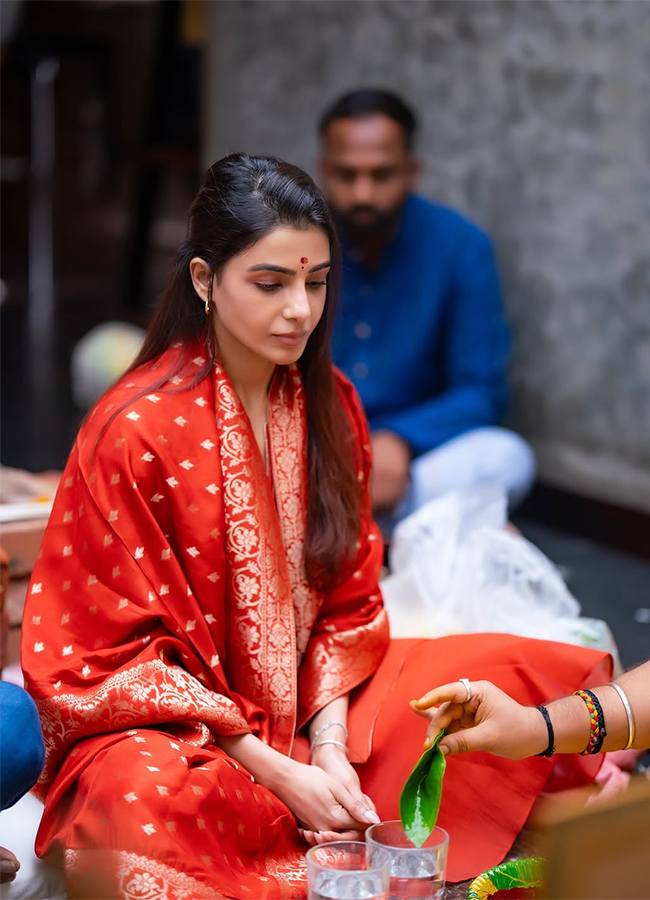 Samantha Marries Raj Nidimoru At Sadhguru Isha Yoga Centre19