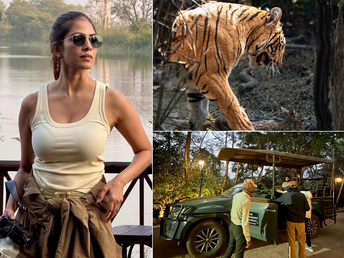 Actress Malavika Mohanan Safari Ride Exclusive Photos1