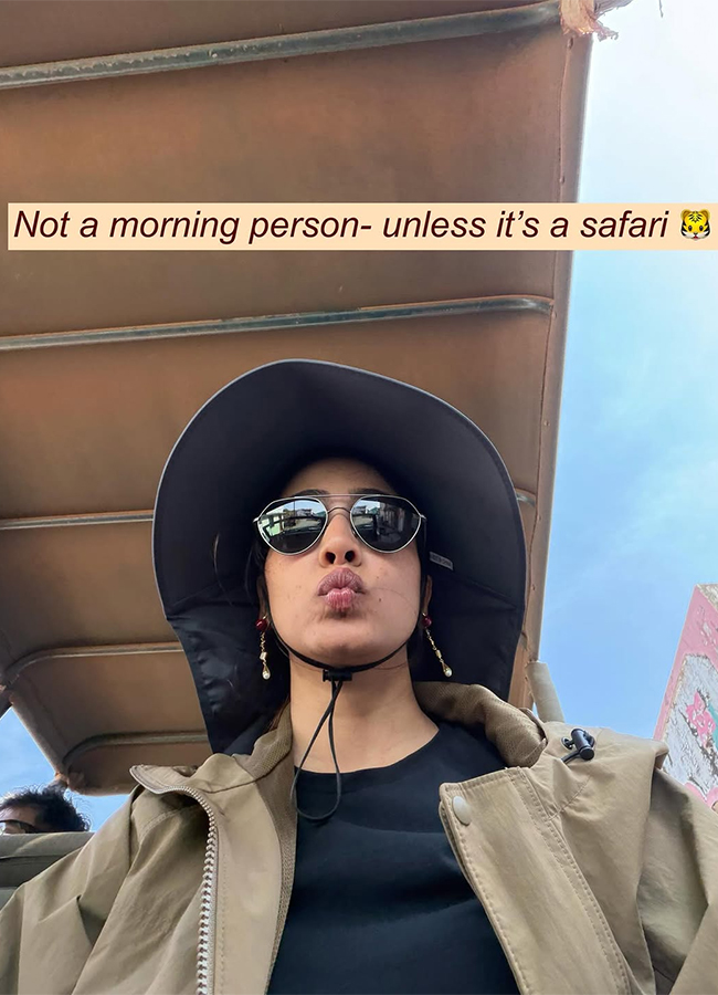 Actress Malavika Mohanan Safari Ride Exclusive Photos7