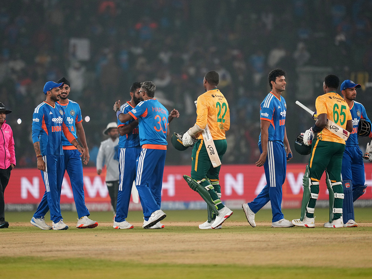 First T20 cricket match between India and South Africa at Barabati Stadium12