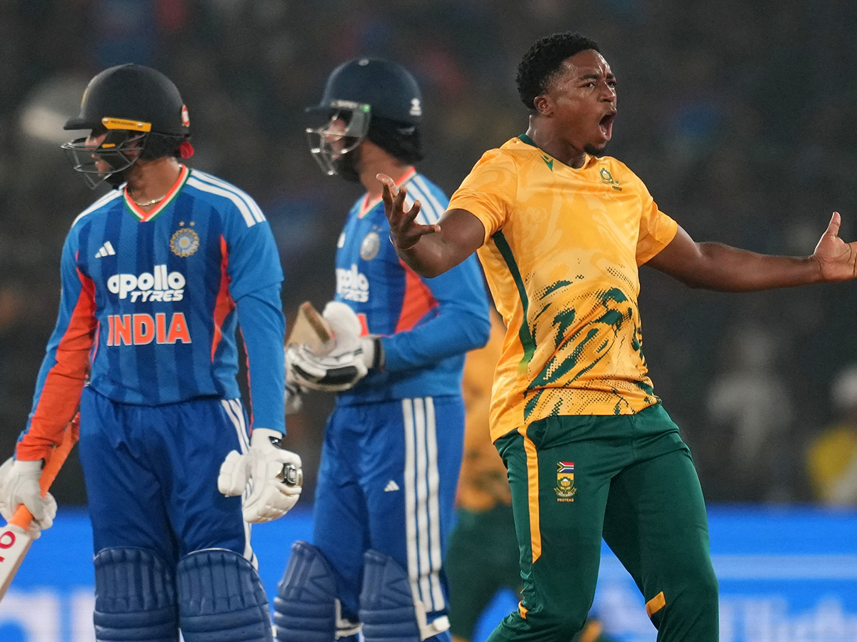 First T20 cricket match between India and South Africa at Barabati Stadium22