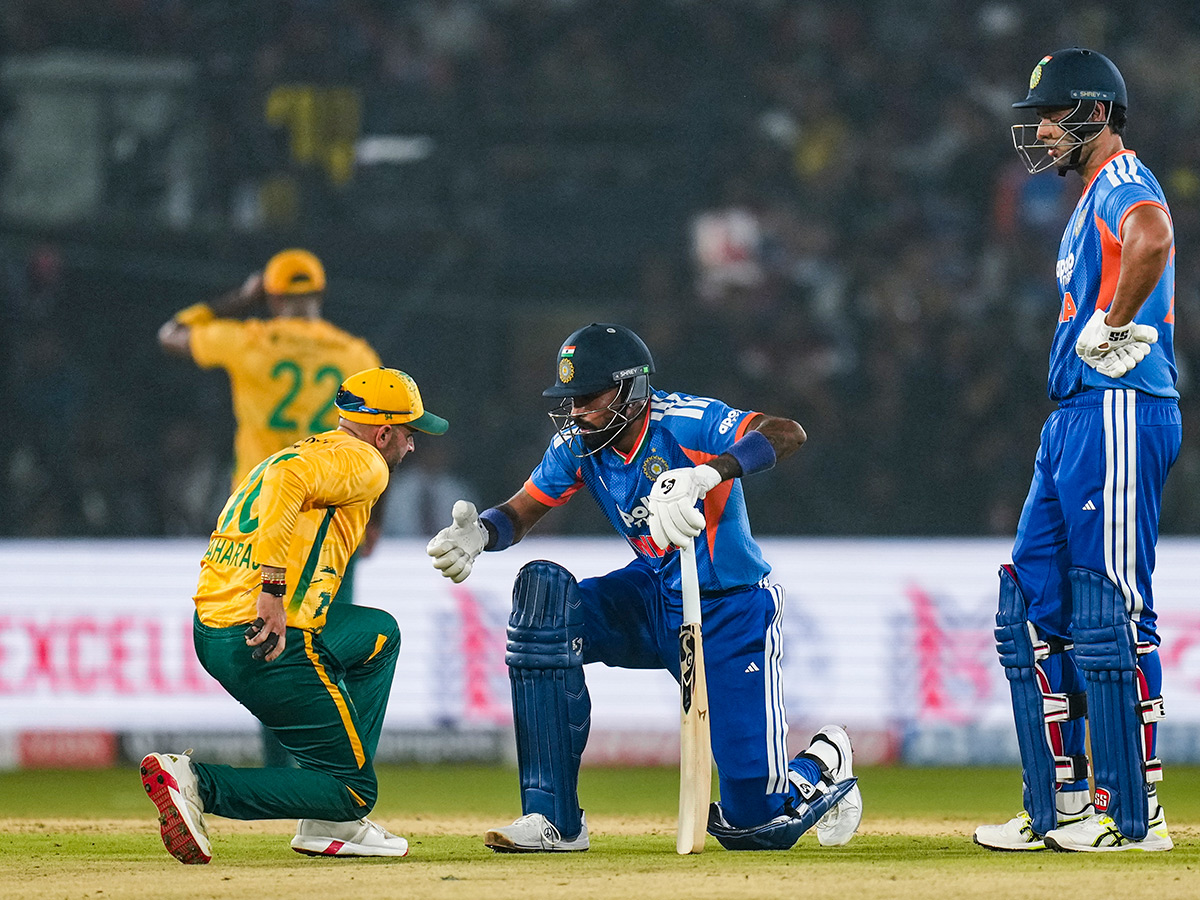 First T20 cricket match between India and South Africa at Barabati Stadium24