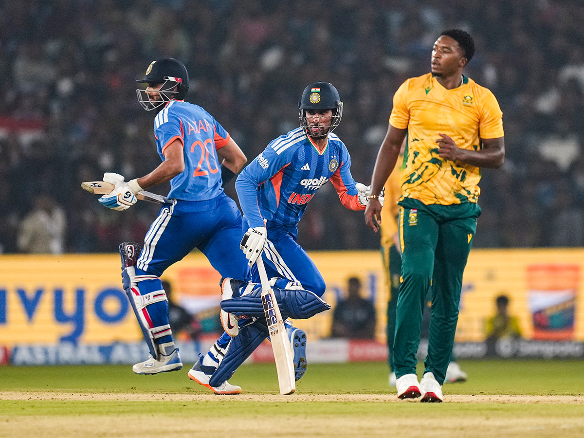 First T20 cricket match between India and South Africa at Barabati Stadium5