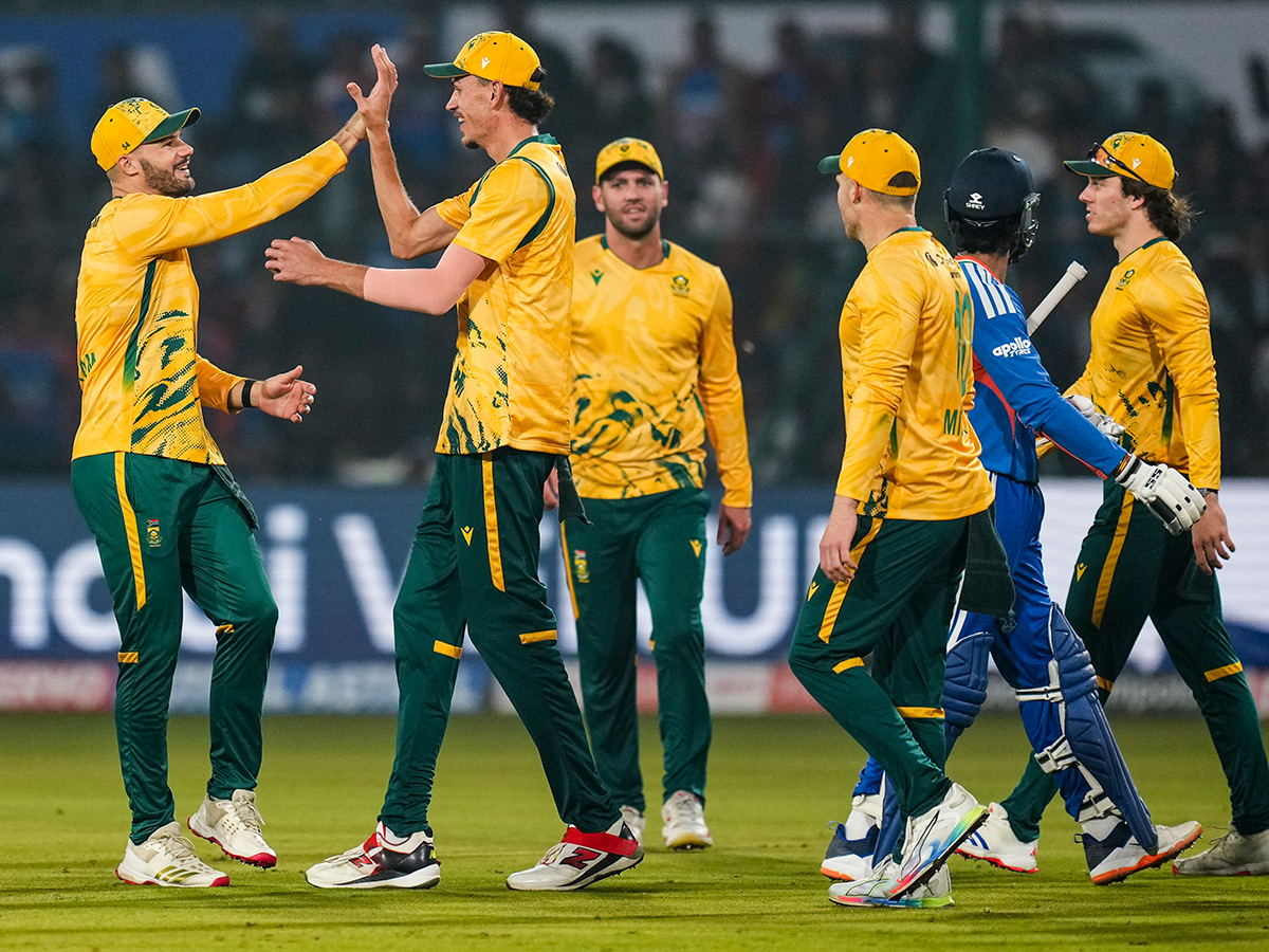 First T20 cricket match between India and South Africa at Barabati Stadium6