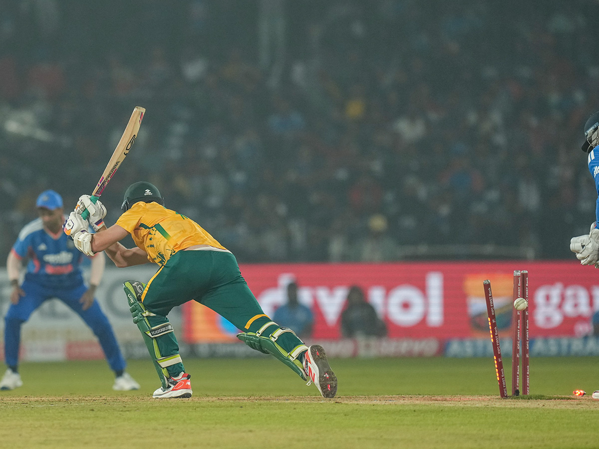 First T20 cricket match between India and South Africa at Barabati Stadium8