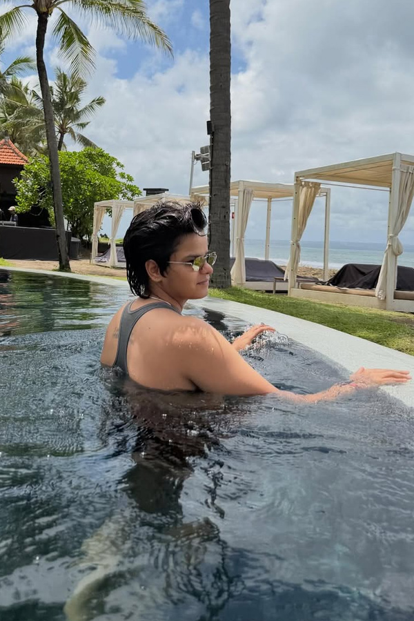 Indian cricketer Shafali Verma vacation In Bali Photos6