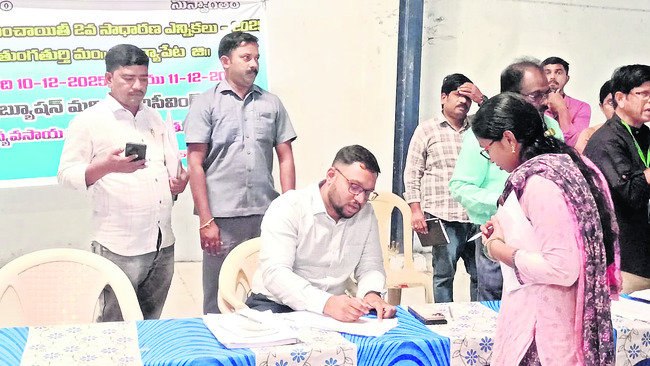 నేడు 152 సర్పంచ్‌ స్థానాలు, 1,241 వార్డులకు ఎన్నికలు3