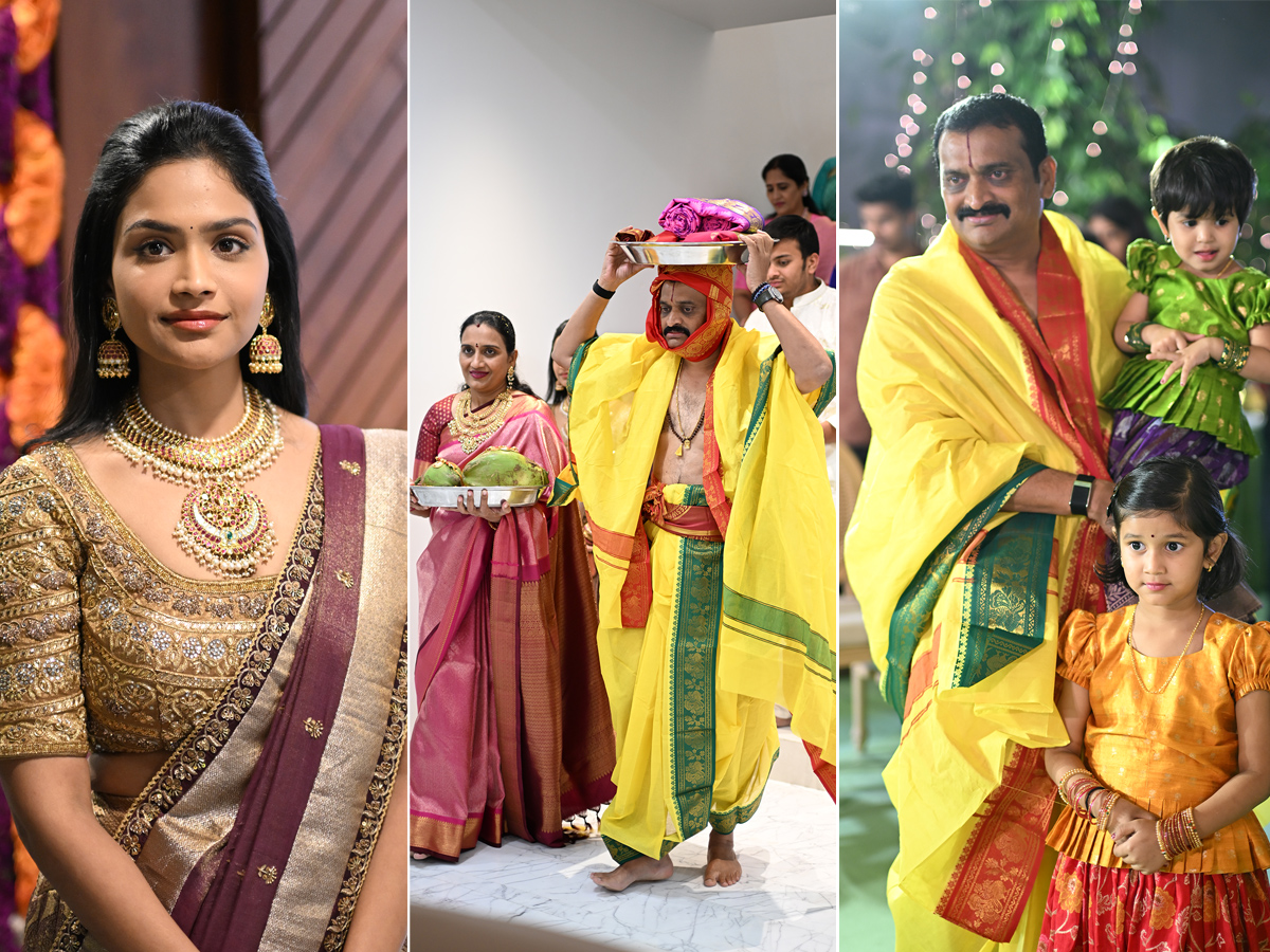 Srinivasa Kalyanam At Producer Bandla Ganesh's Residence Photos1