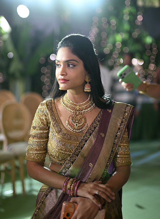 Srinivasa Kalyanam At Producer Bandla Ganesh's Residence Photos10