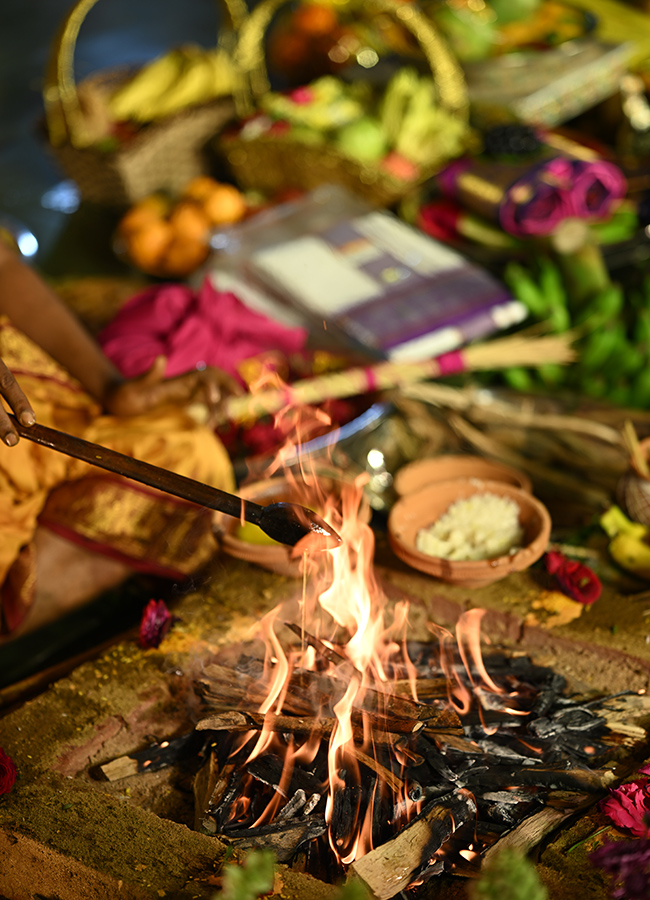 Srinivasa Kalyanam At Producer Bandla Ganesh's Residence Photos21