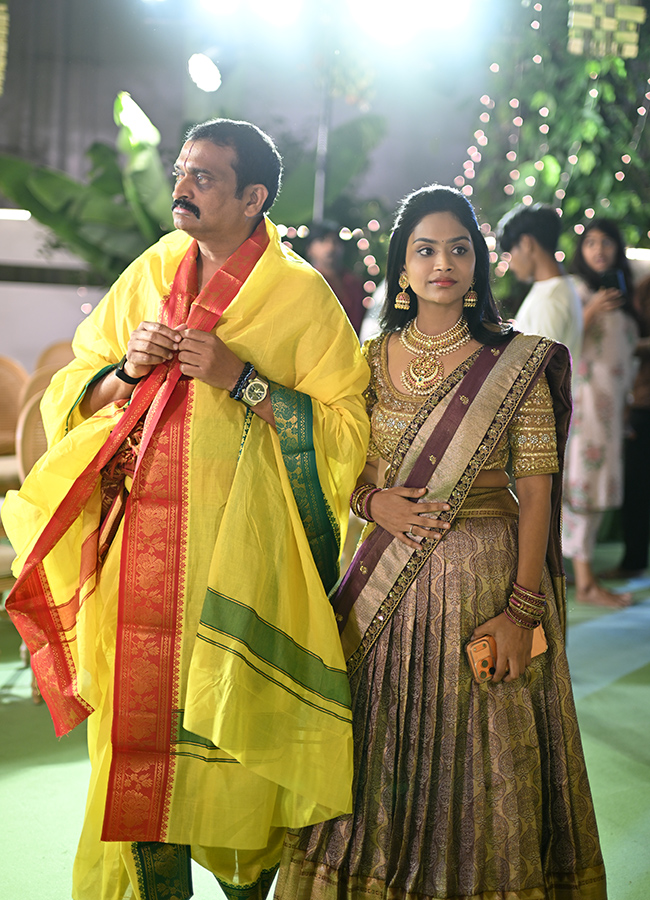 Srinivasa Kalyanam At Producer Bandla Ganesh's Residence Photos25