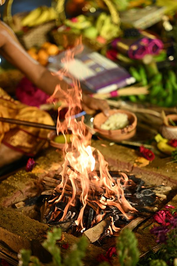 Srinivasa Kalyanam At Producer Bandla Ganesh's Residence Photos9