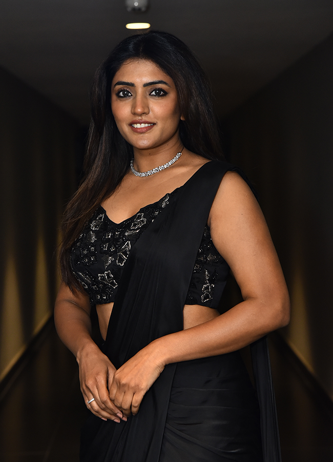 Actress Eesha Rebba Black Dress HD Photos15
