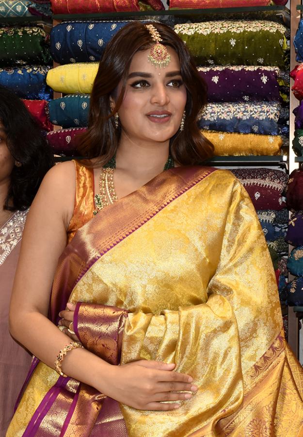 Actress Nidhhi Agerwal At Vizianagaram Photos10