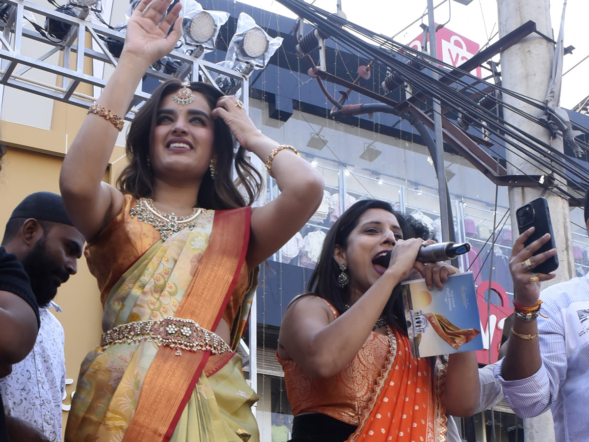 Actress Nidhhi Agerwal At Vizianagaram Photos13