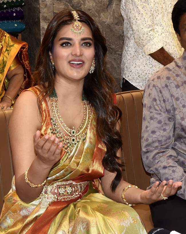 Actress Nidhhi Agerwal At Vizianagaram Photos4