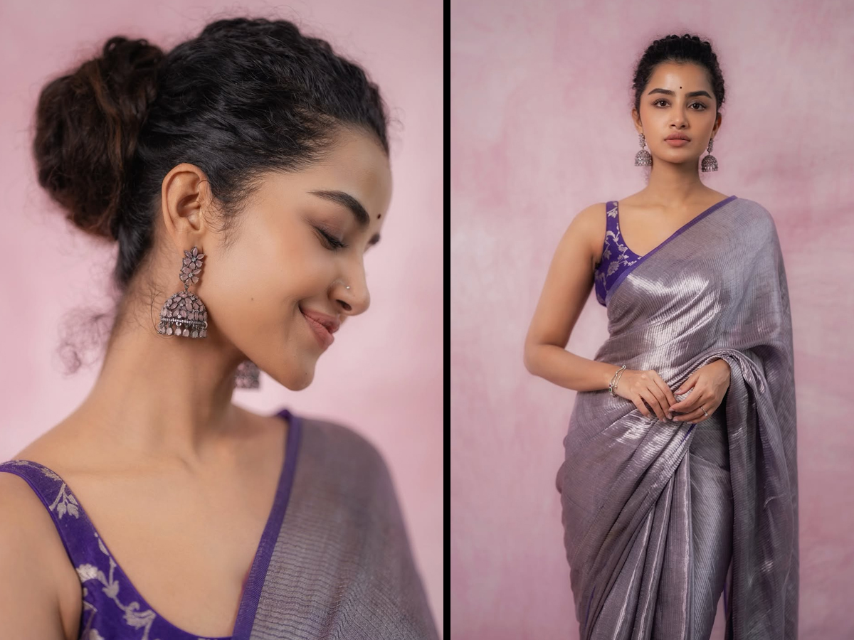 Anupama Parameswaran looks stunning in saree (photos)1