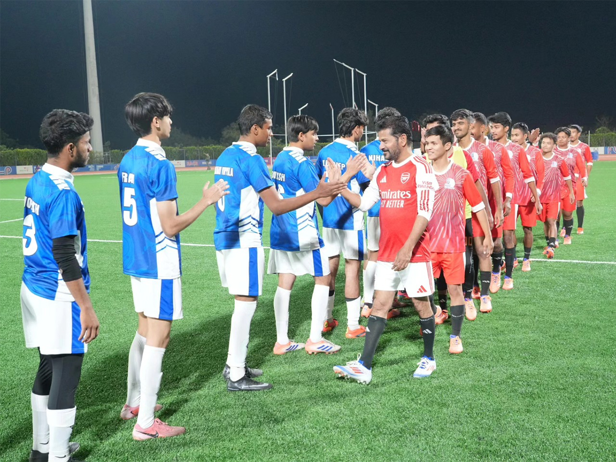 Lionel Messi Football Match : Telangana CM Revanth Reddy Photos17