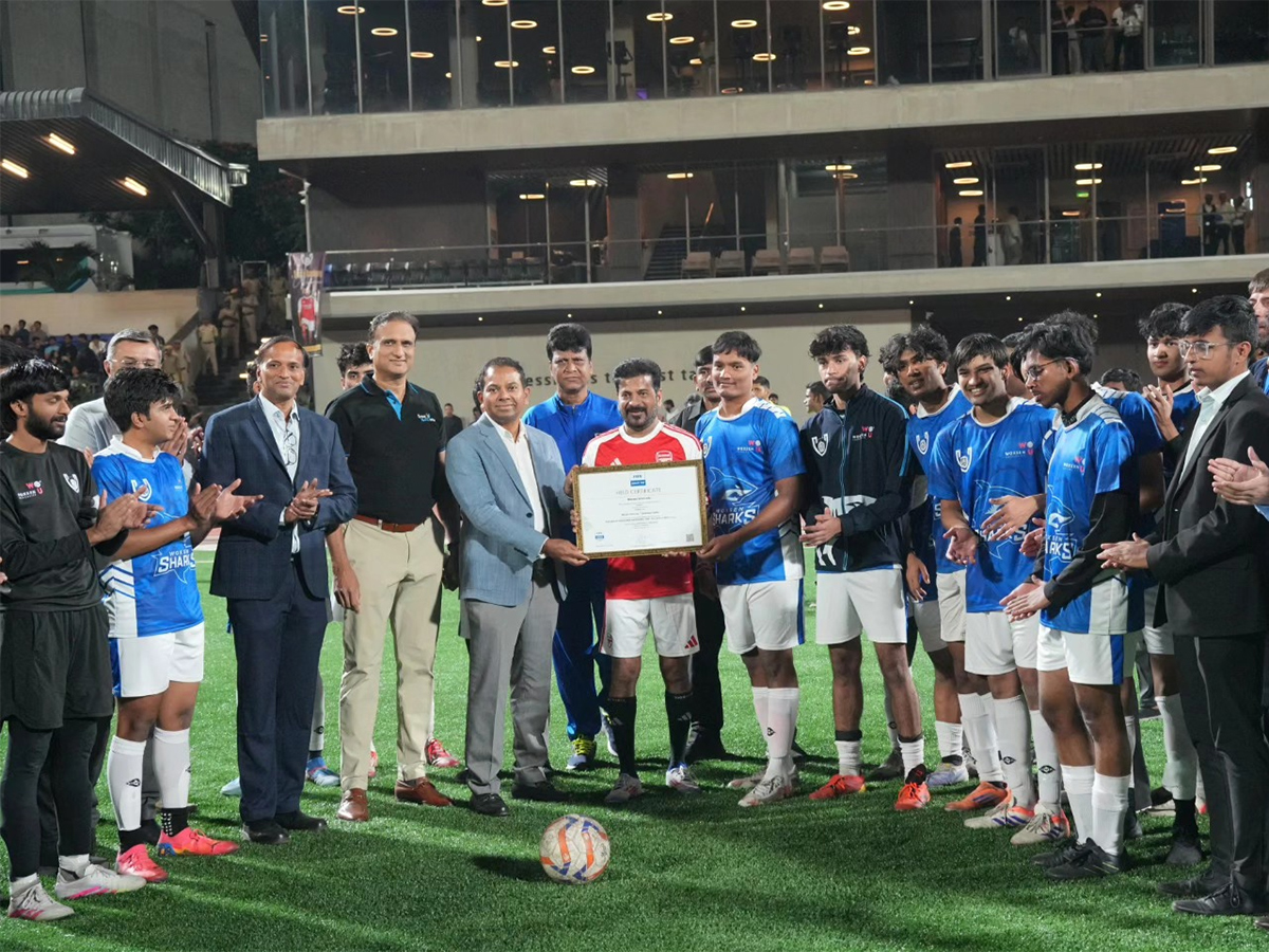 Lionel Messi Football Match : Telangana CM Revanth Reddy Photos19