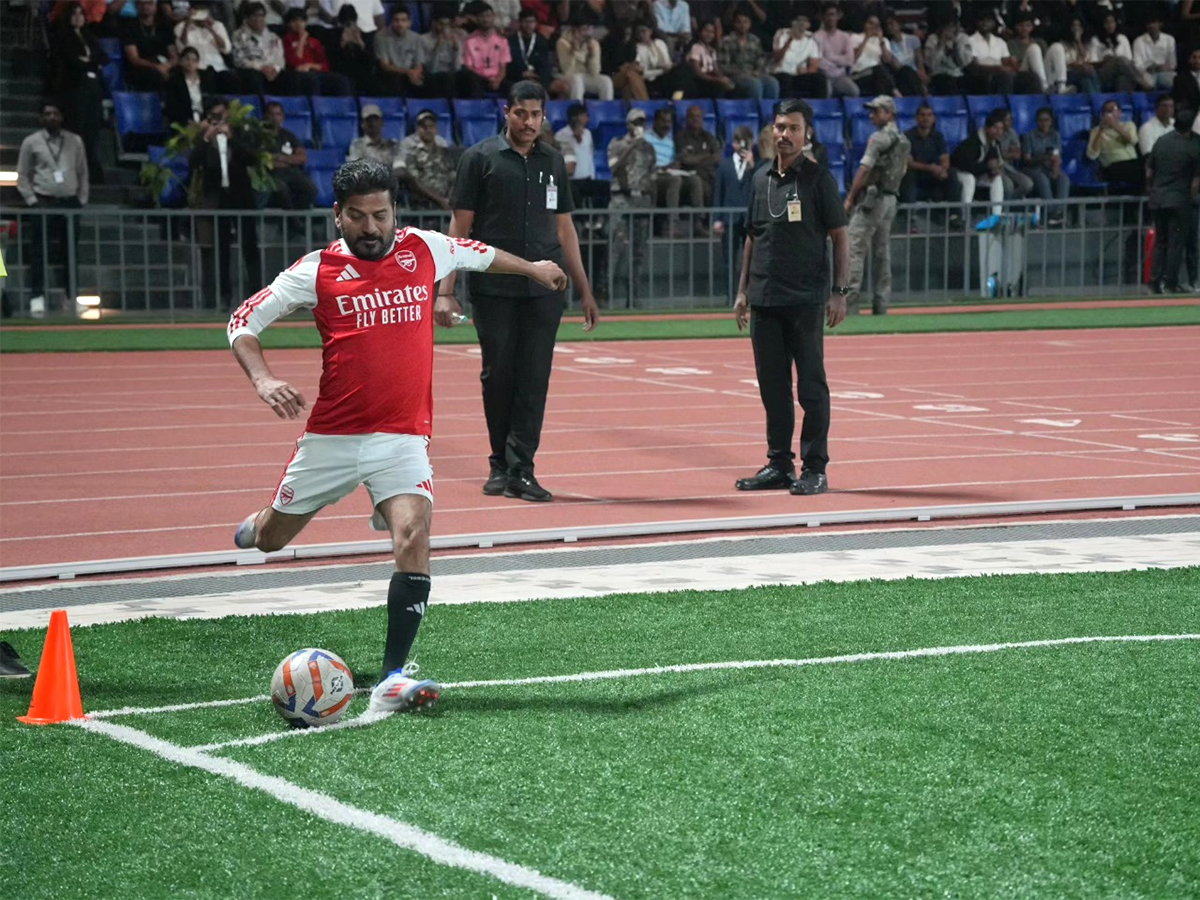 Lionel Messi Football Match : Telangana CM Revanth Reddy Photos2