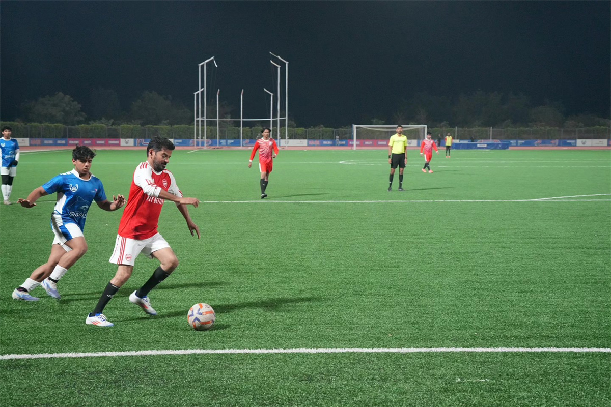 Lionel Messi Football Match : Telangana CM Revanth Reddy Photos3
