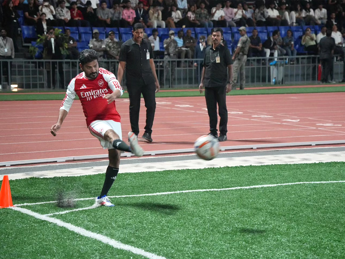 Lionel Messi Football Match : Telangana CM Revanth Reddy Photos7